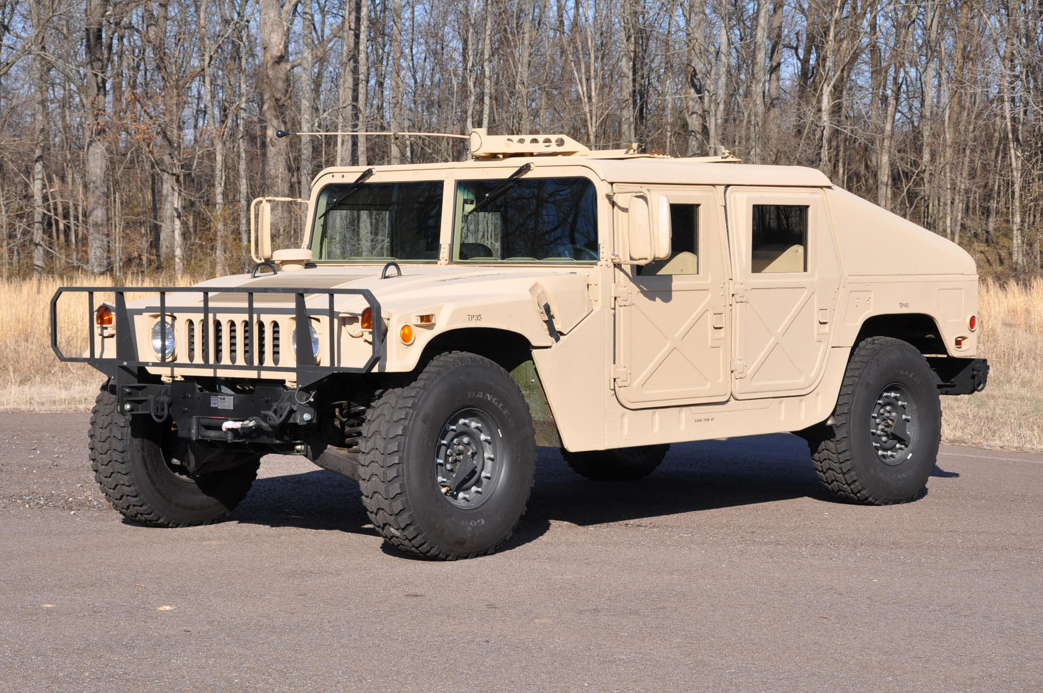 Humvee X Doors & However Those Did Not Protect Against IEDs.